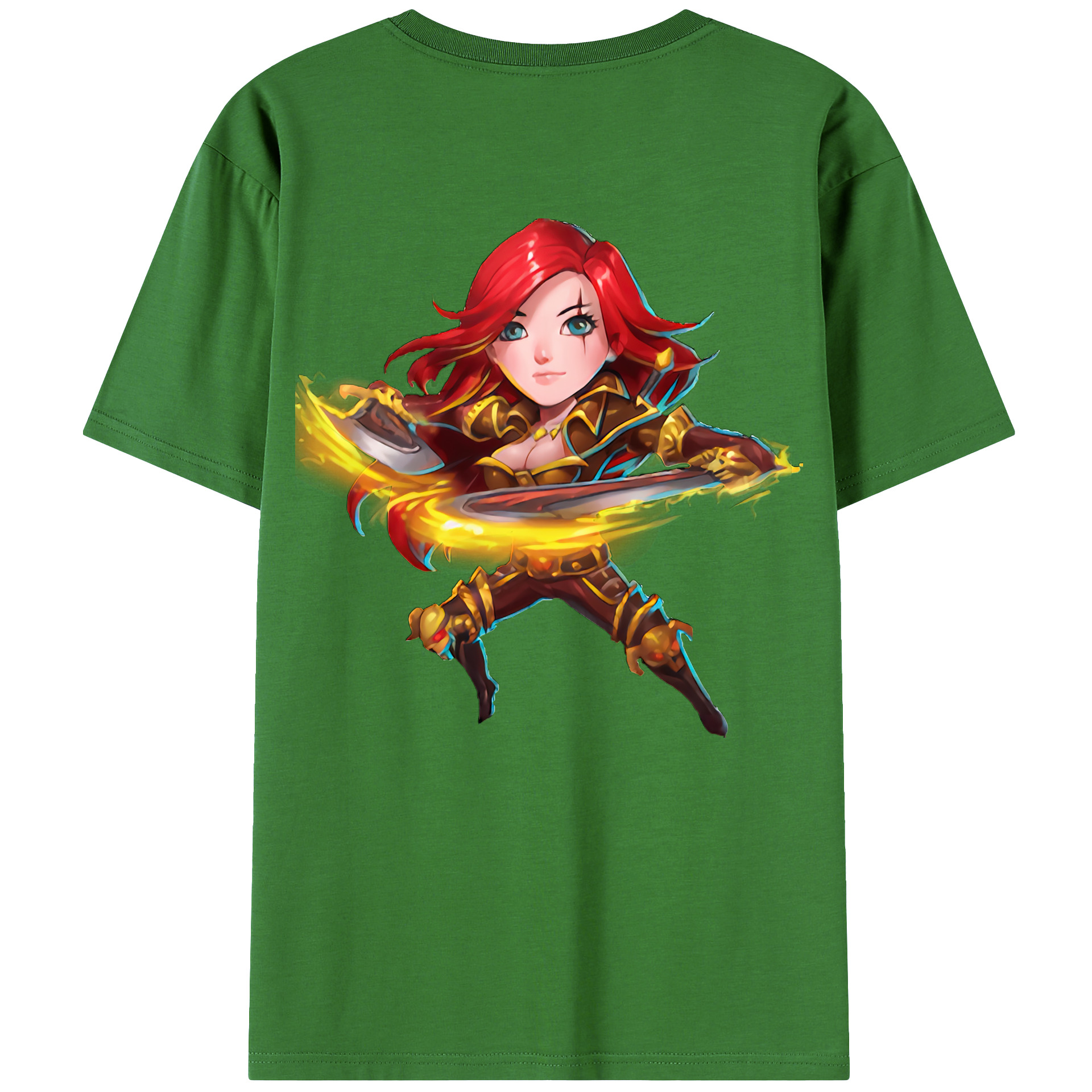 リーグ・オブ・レジェンド League of Legends LOL レディース半袖Tシャツ(バックプリント)